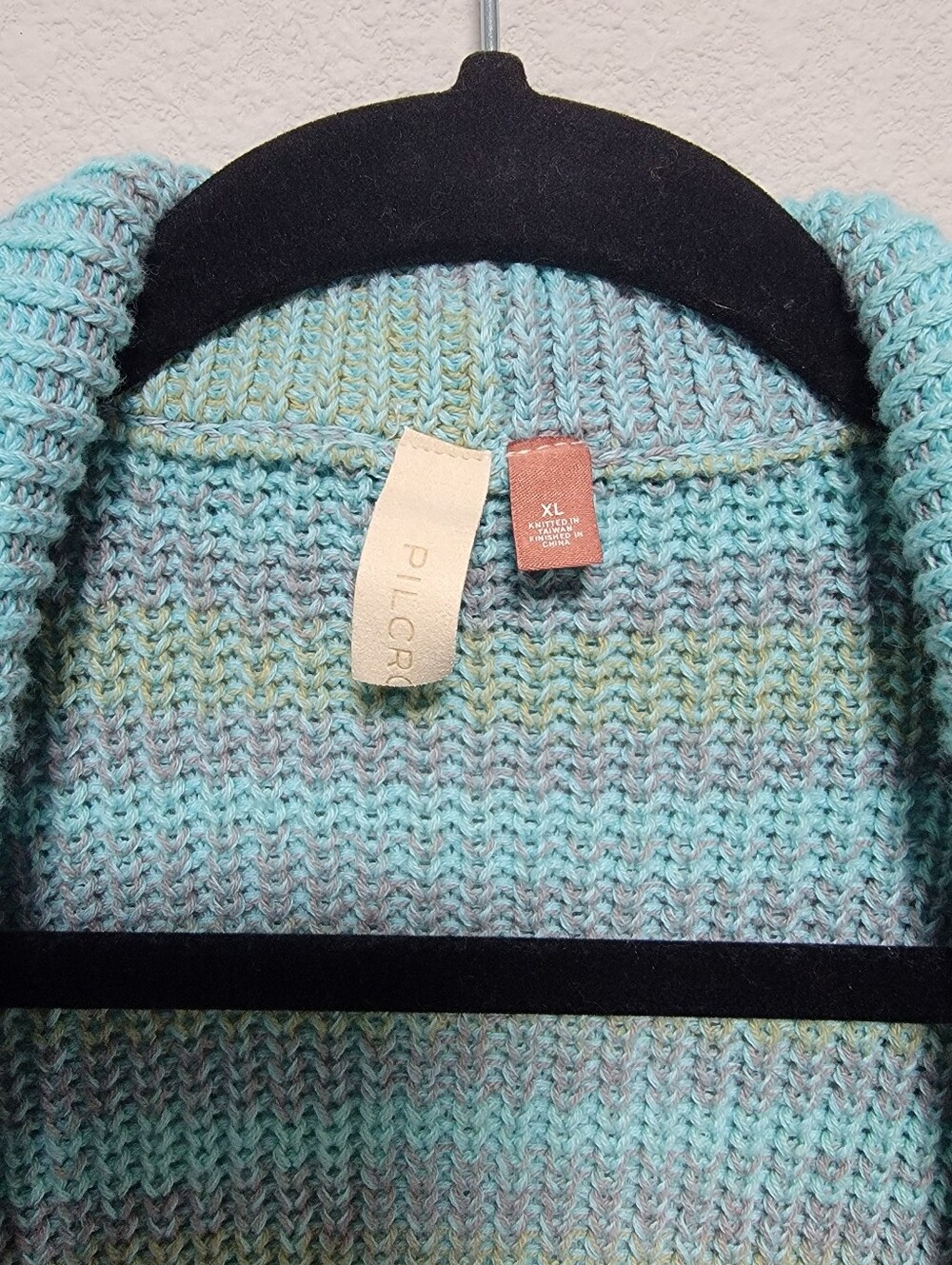 Pilcro Space-dyed Heavy Knit Open Front Cardigan - Picture 4 of 9